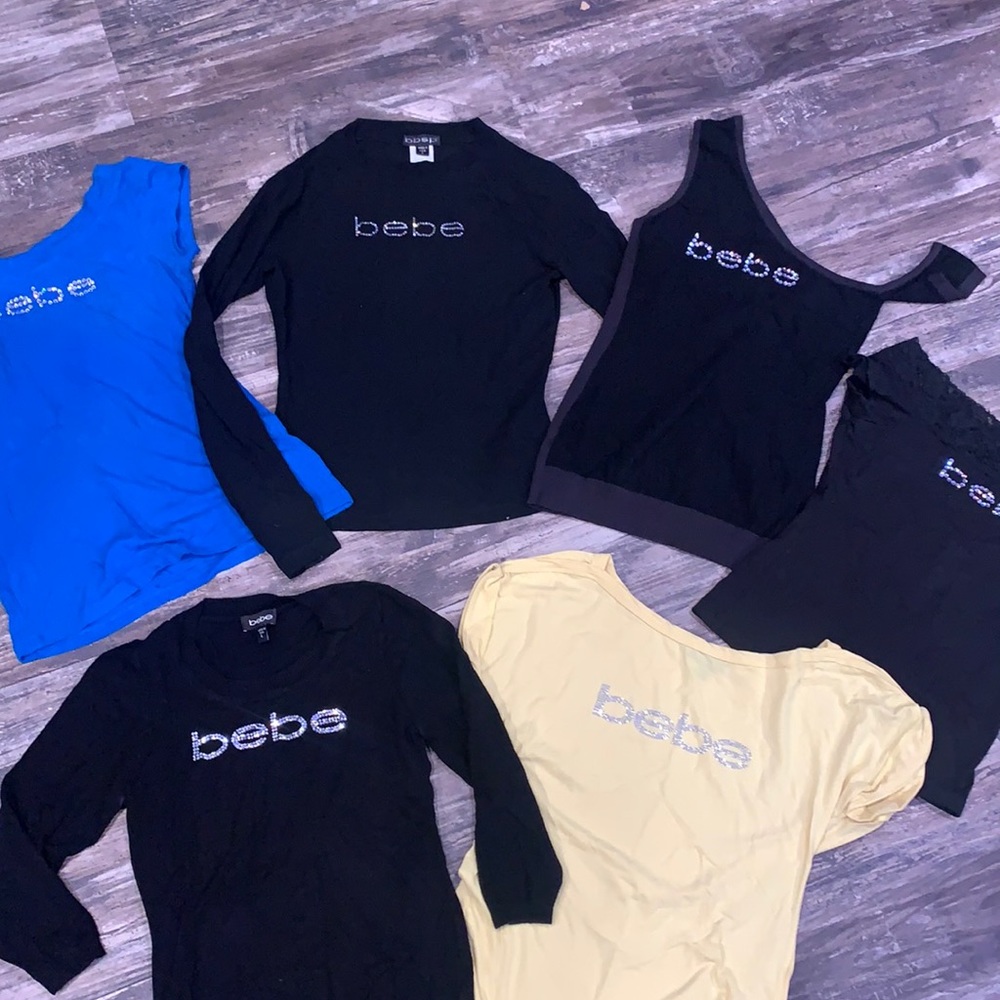BUNDLE of BEBE brand shirts